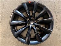 ONE 2019 Tesla X Factory Black 22 REAR Wheel OEM Rim 97845 102724700F
