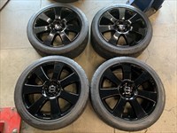 2017 Range Rover Factory 22 Wheels Tires OEM 72249 Black CK521007JA  Nitto NT420