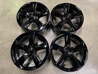 Four 2009 -2020 Audi Q5 Factory 20 Wheels Rims OEM 58929 Gloss Black 8R0601025BP