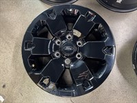 One 2022 Ford Ranger Limited  Factory 18 Wheel OEM Rim KB3J1007CA Black