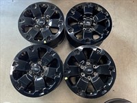 Four 2022 Ford Ranger Limited  Factory 18 Wheels OEM Rims KB3J1007CA Black