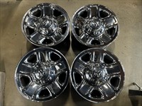 Four 2014-2018 Dodge Ram 2500 3500 Factory 18 Wheels Rims OEM 2473 Chrome Clad